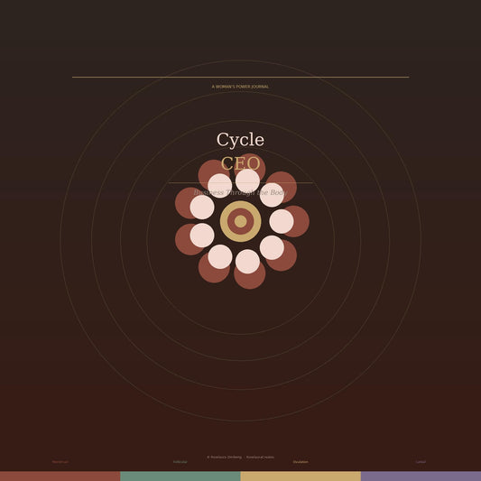 Cycle Syncing Planner | Cycle CEO Journal | Feminine Productivity Planner | Women Entrepreneur Business Planner | Digital Download