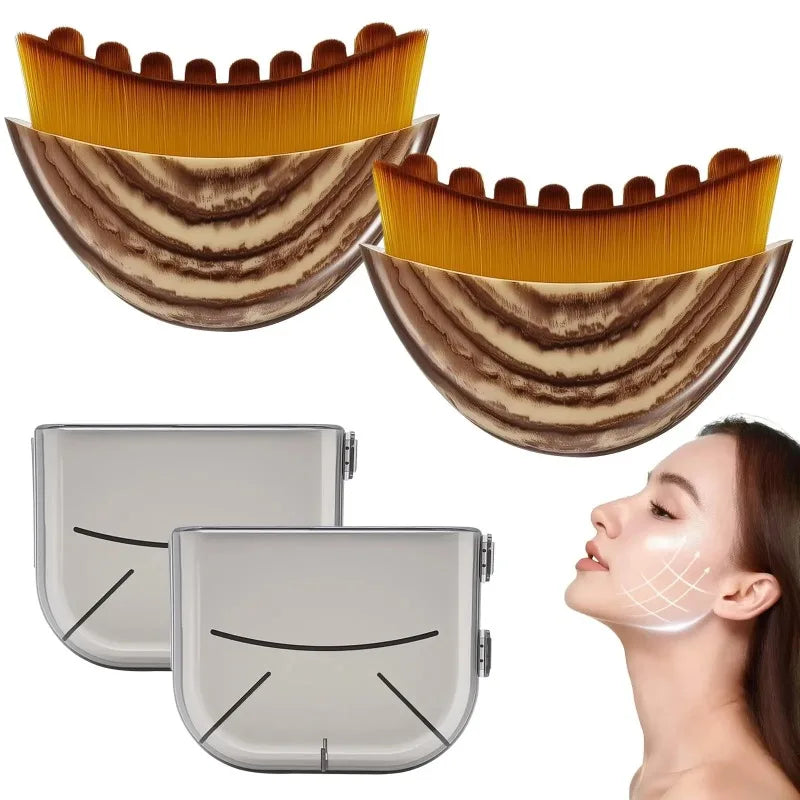 Contour Lymphatic Face Sculpt Brush