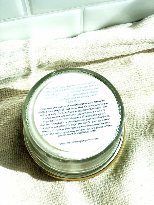 Abundance Candle -Hand Poured