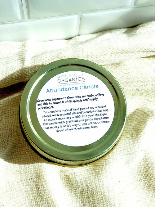 Abundance Candle -Hand Poured